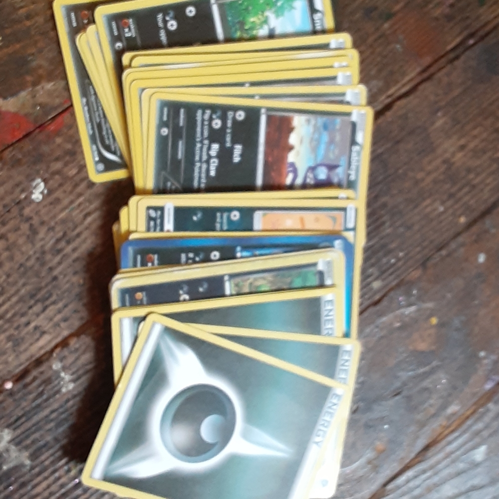 ( Blackish)pokemon cards